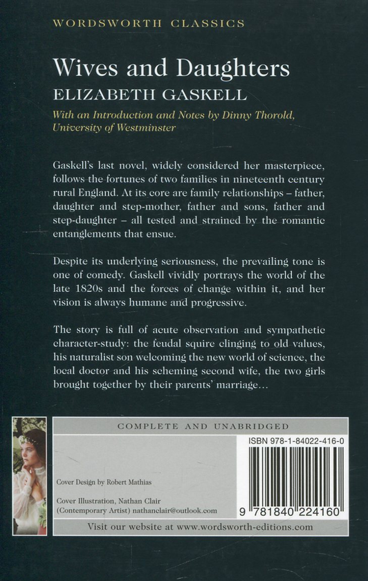 Бумажная книга «Wives and Daughters», автор Элизабет Гаскелл - фото №1