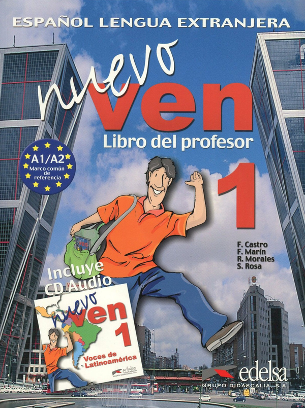 Бумажная книга «Nuevo Ven 1. Libro del Profesor (+ 3 CD-ROM)», авторов Франциска Кастро, Фернандо Марин Аррес, Рейес Моралес, Соледад Роза - фото №1