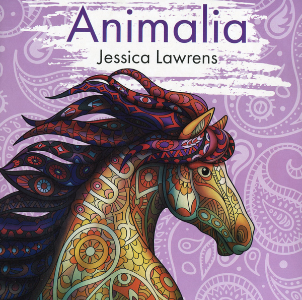 Паперова книга «Розмальовка-антистрес Animalia», автор Джессіка Лоуренс - фото №1