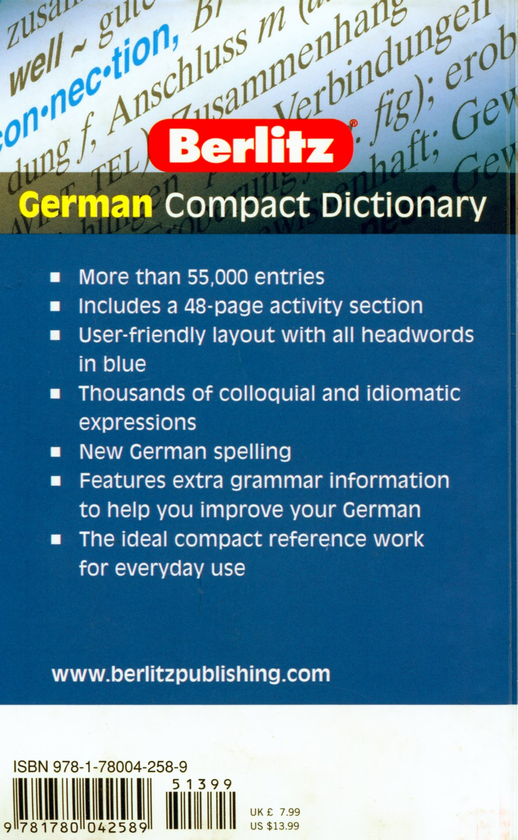 Паперова книга «German. Compact dictionary» - фото №1