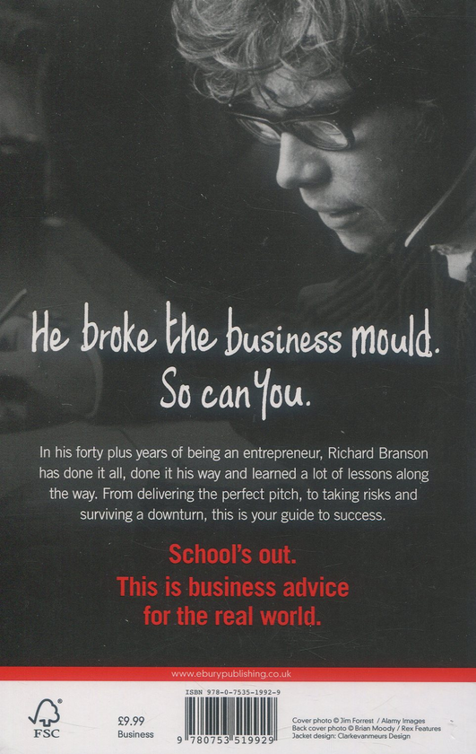 Бумажная книга «Like A Virgin: Secrets They Won’t Teach You at Business School», автор Ричард Брэнсон - фото №1