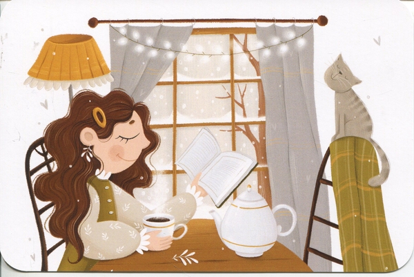 «Листівка Polly Art Зима за вікном», бренда PollyArt - фото №1