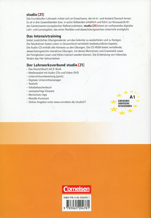 Бумажная книга «Studio 21 A1: Deutsch als Fremdsprache: Intensivtraining (+ CD, DVD)», автор Рита Ниман - фото №1