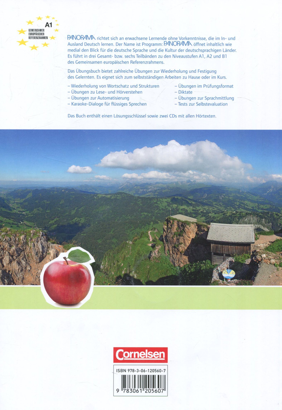 Паперова книга «Panorama A1. Gesamtband. Übungsbuch (+ CD)», авторів Фридеріке Джин, Бріта Вінзер-Кіонтке, Андреа Фінстер, Верена Паар-Грюнбіхлер - фото №1