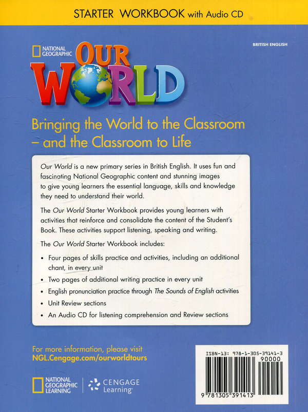 Паперова книга «Our World Starter: Workbook (+ CD ROM)» - фото №1