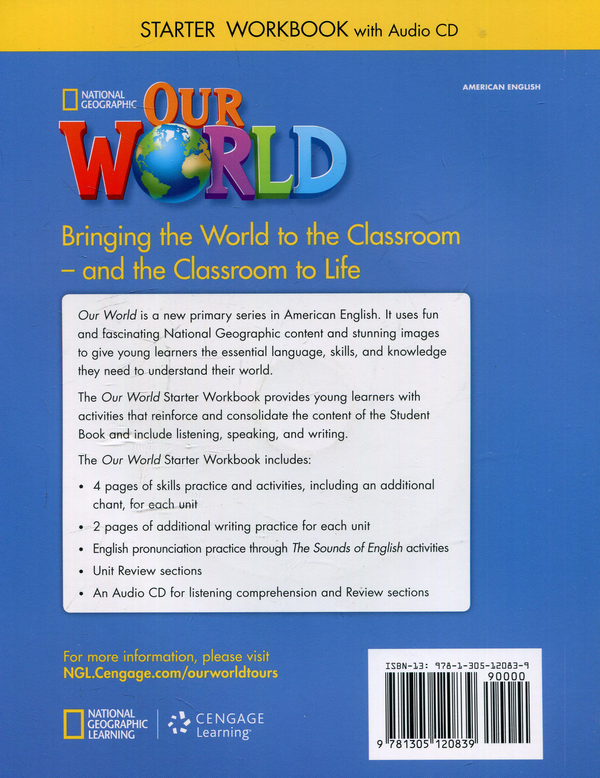 Бумажная книга «Our World (American English) Starter Workbook (+ CD ROM)» - фото №1