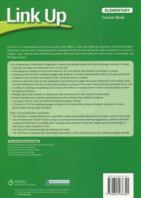 [object Object] «Link Up. Elementary Course Book (+ CD)» - фото №2 - миниатюра
