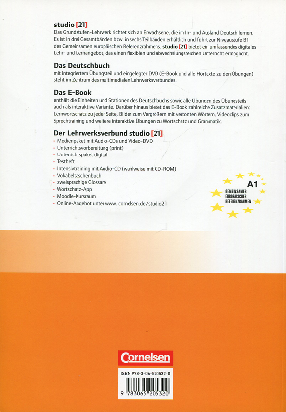 Бумажная книга «Studio 21 A1.2: Das Deutschbuch (+ DVD-ROM)», авторов Герман Фанк, Кристина Кун - фото №1