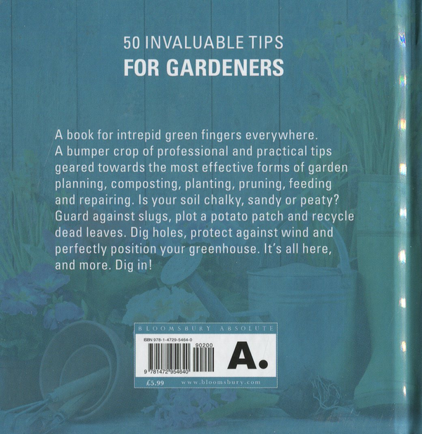Паперова книга «The Little Book of Gardening Tips», автор Вільям Фортт - фото №1
