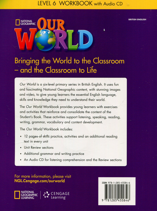 Паперова книга «Our World 6 Workbook (+ CD ROM)» - фото №1