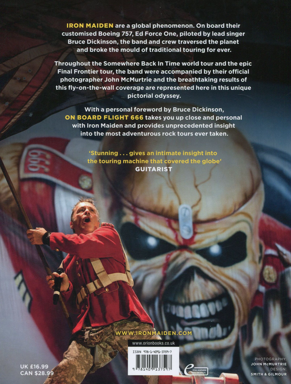 Паперова книга «Iron Maiden. On Board Flight 666» - фото №1