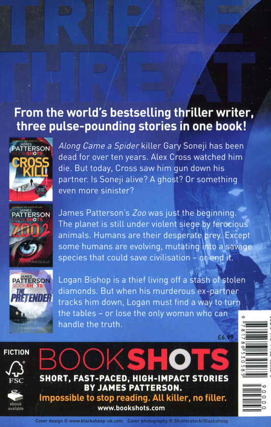 Бумажная книга «Triple Threat», авторов Джеймс Паттерсон, Макс Дилалло - фото №1