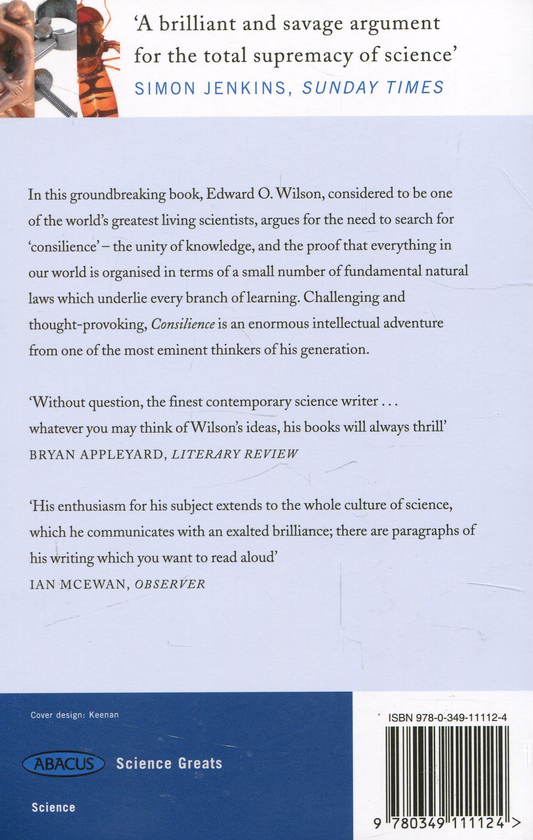 Бумажная книга «Consilience. The Unity of Knowledge», автор Эдвард Уилсон - фото №1