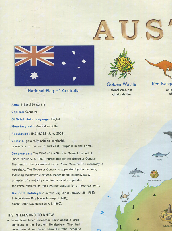 Бумажная книга «Плакат. Australia & New Zealand (Австралія та Нова Зеландія)» - фото №1