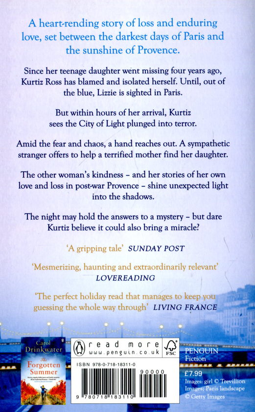 Паперова книга «The Lost Girl», автор Керол Дрінкуотер - фото №1