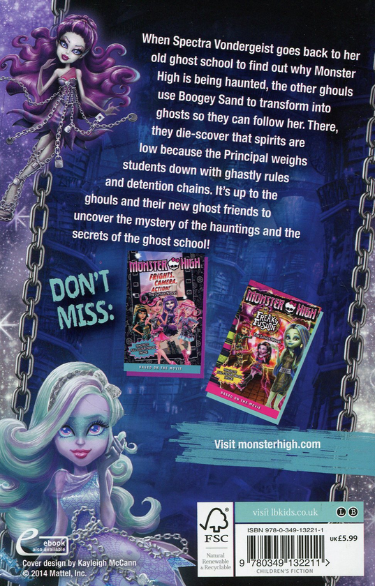 Бумажная книга «Haunted: The Junior Novel (Monster High)», автор Пердита Финн - фото №1