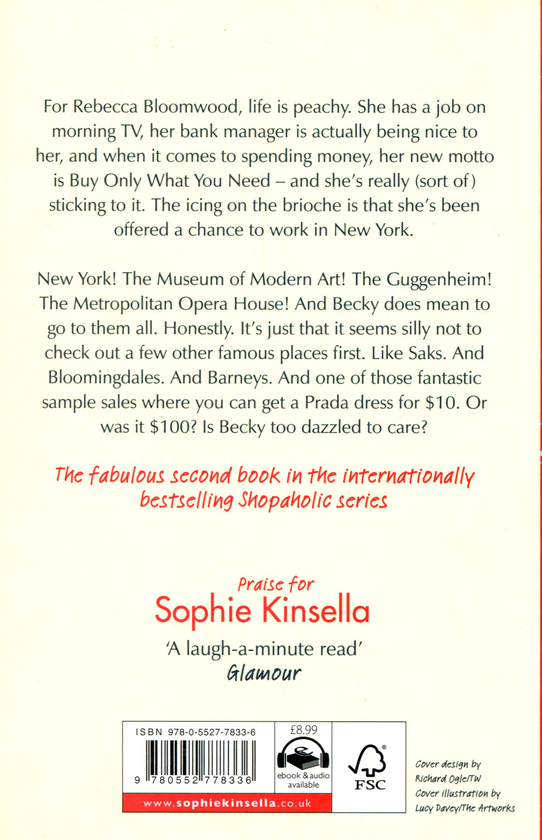Бумажная книга «Shopaholic Abroad», автор Софи Кинселла - фото №1