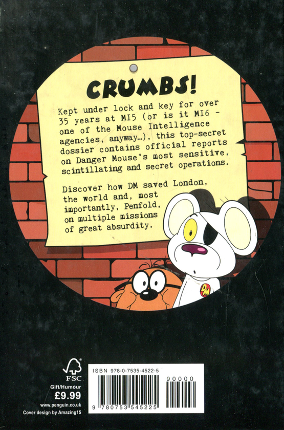 Бумажная книга «Danger Mouse. Declassified», автор Артур Стайвесант Куинн-Флосси - фото №1