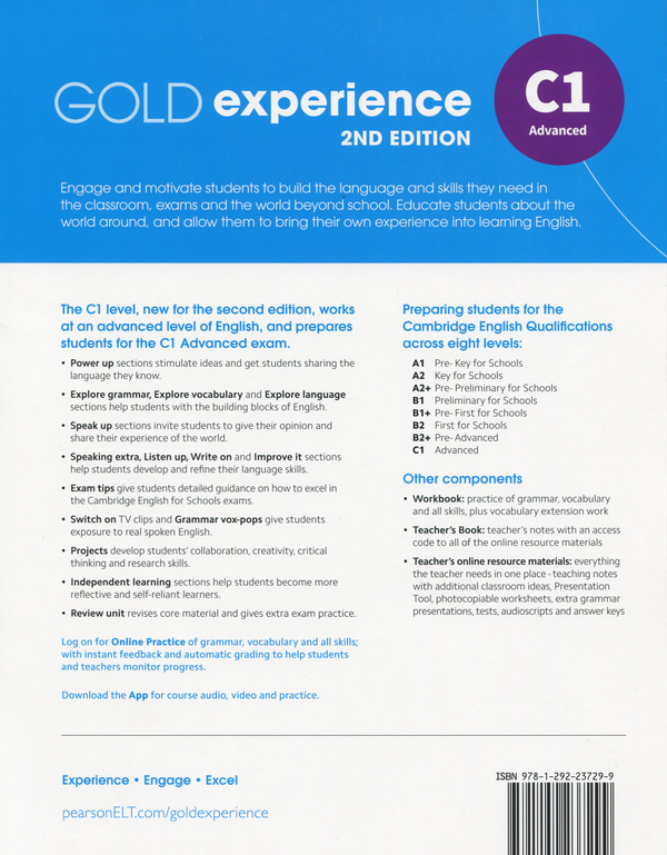 [object Object] «Gold Experience. Student's Book. С1», авторів Лінда Эдвардс, Елейн Бойд - фото №2 - мініатюра