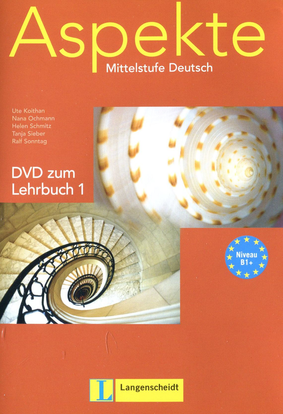 [object Object] «Aspekte 1 (B1+). DVD zum Lehrbuch 1. Mittelstufe Deutsch», авторів Уте Койтан, Нана Охманн, Гелен Шмітц, Таня Зібер, Ральф Зонтаг - фото №1