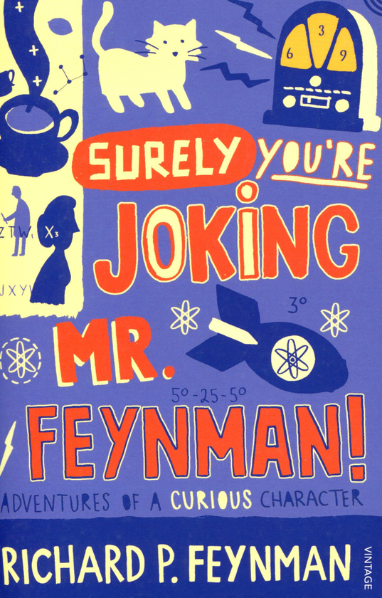 Паперова книга «Surely You're Joking Mr Feynman», автор Річард Фейнман - фото №1