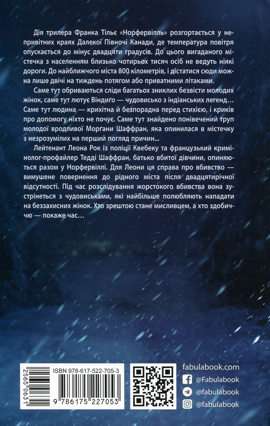 Паперова книга «Норфервілль», автор Франк Тільє - фото №1