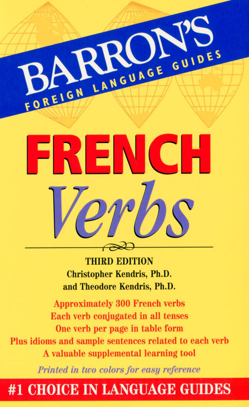 Паперова книга «French Verbs», авторів Крістофер Кендріс, Теодор Кендріс - фото №1