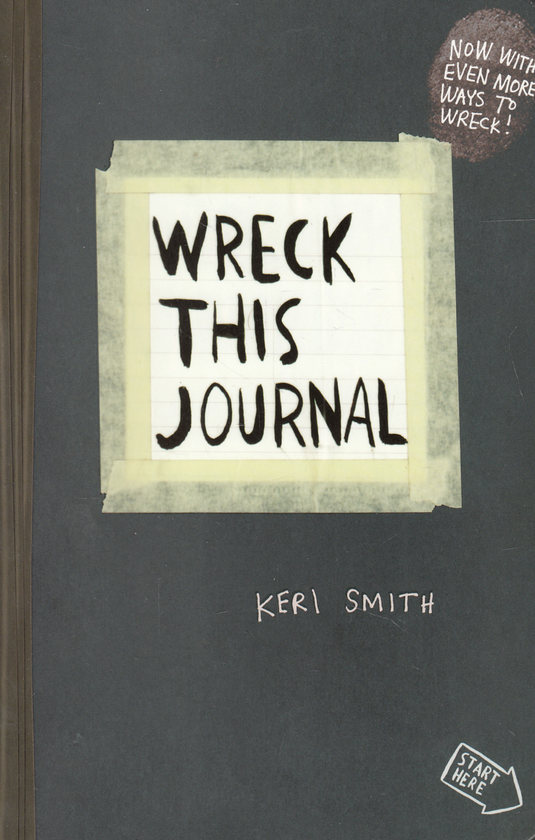 Бумажная книга «Wreck This Journal: To Create is to Destroy, Now With Even More Ways to Wreck!», автор Кери Смит - фото №1