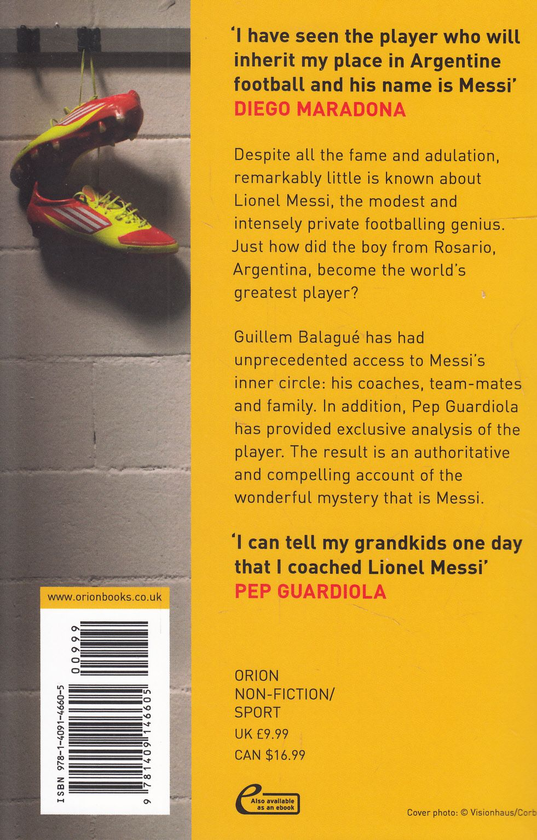 Паперова книга «Messi», автор Гільем Балага - фото №1