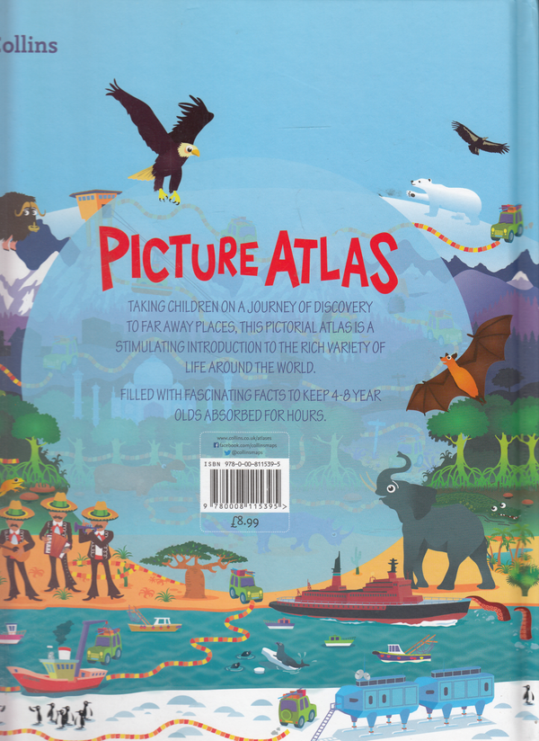 Бумажная книга «Collins Children’s Picture Atlas» - фото №1
