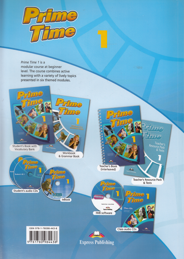 Паперова книга «Prime Time 1. Workbook & Grammar Book», авторів Вірджинія Еванс, Дженні Дулі - фото №1