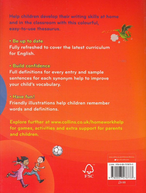 Бумажная книга «Collins Junior Illustrated Thesaurus» - фото №1