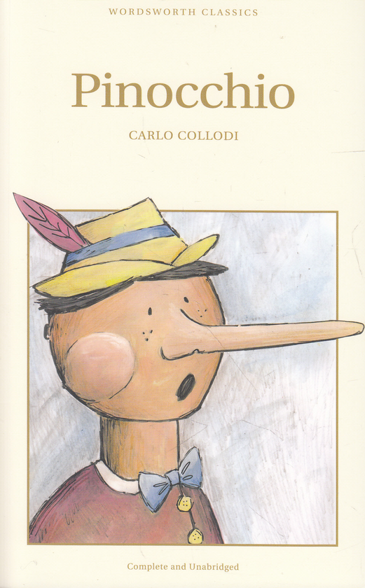 Бумажная книга «Pinocchio», автор Карло Коллоди - фото №1