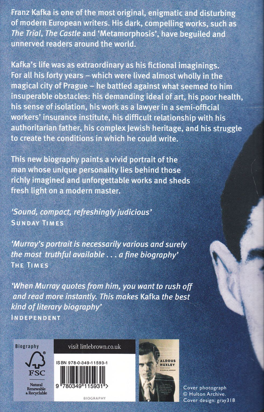 Бумажная книга «Kafka», автор Николас Мюррей - фото №1