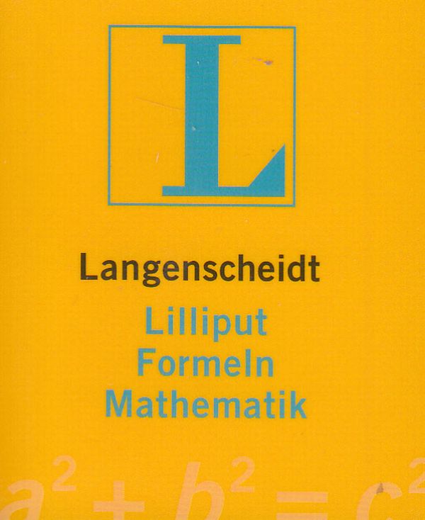 Бумажная книга «Lilliput Formeln Mathematik» - фото №1