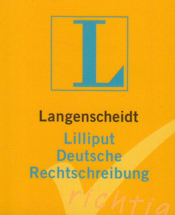 Бумажная книга «Lilliput Deutsche Rechtschreibung» - фото №1
