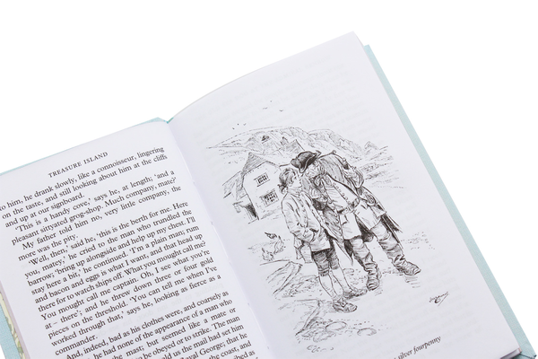 Бумажная книга «Treasure Island», автор Роберт Льюис Стивенсон - фото №1