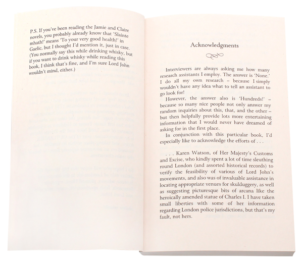 Бумажная книга «Lord John and the Private Matter», автор Диана Гэблдон - фото №1