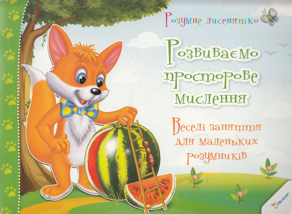 Бумажная книга «Розвиваємо просторове мислення. Веселі заняття для маленьких розумників», автор Ирина Тумко - фото №1