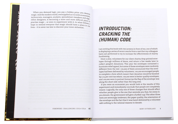 Паперова книга «Alchemy: The Surprising Power of Ideas That Don't Make Sense», автор Рорі Сазерленд - фото №1