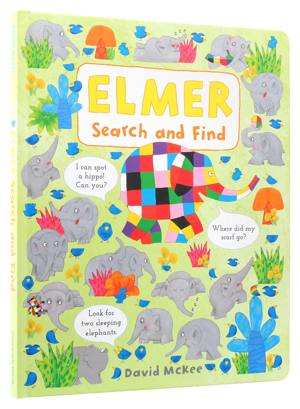 Бумажная книга «Elmer Search and Find», автор Дэвид Макки - фото №1