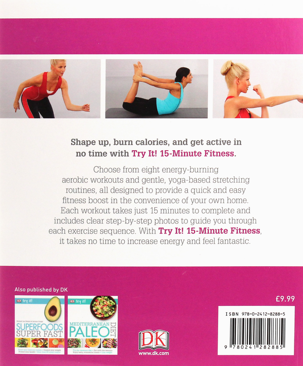 Паперова книга «15-Minute Fitness», авторів Сюзанна Мартін, Ефуа Бейкер - фото №1