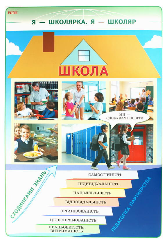 Бумажная книга «Я досліджую світ. 1-2 клас. Плакати», авторов Ольга Таглина, Галина Иванова - фото №1