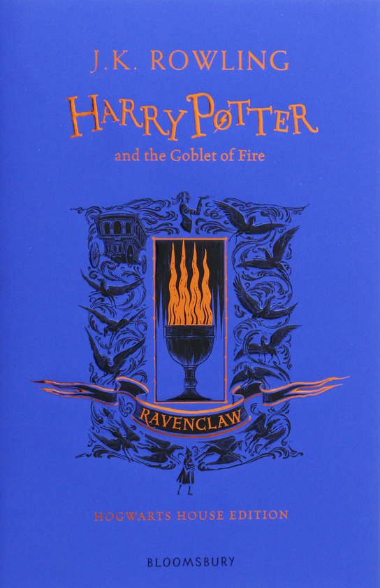 Бумажная книга «Harry Potter and the Goblet of Fire (Ravenclaw Edition)», автор Джоан Роулинг - фото №1