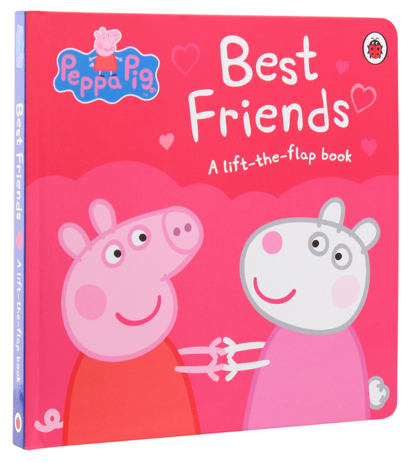 Бумажная книга «Peppa Pig. Best Friends. A Lift-the-Flap Book», автор Ребекка Герлингс - фото №1