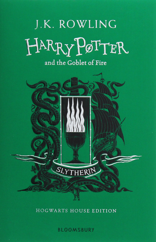 Бумажная книга «Harry Potter and the Goblet of Fire (Slytherin Edition)», автор Джоан Роулинг - фото №1
