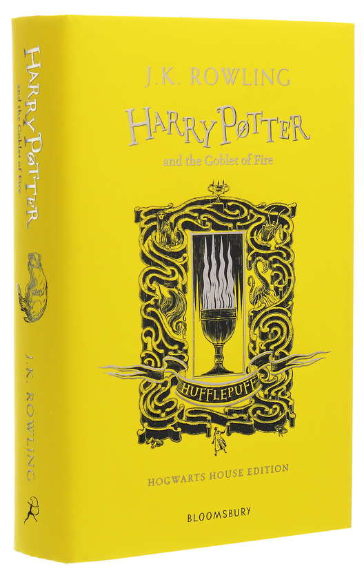 Бумажная книга «Harry Potter and the Goblet of Fire (Hufflepuff Edition)», автор Джоан Роулинг - фото №1