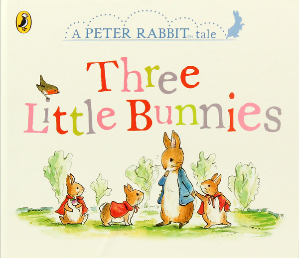 Бумажная книга «Three Little Bunnies», автор Беатрис Поттер - фото №1
