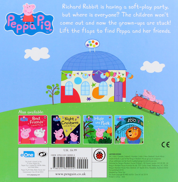 [object Object] «Peppa Pig. Peppa Loves Soft Play. A Lift-the-Flap Book», автор Клэр Сипи - фото №3 - миниатюра