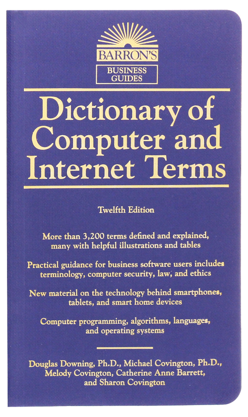 Паперова книга «Dictionary of Computer and Internet Terms», автор Дуглас Даунінг - фото №1